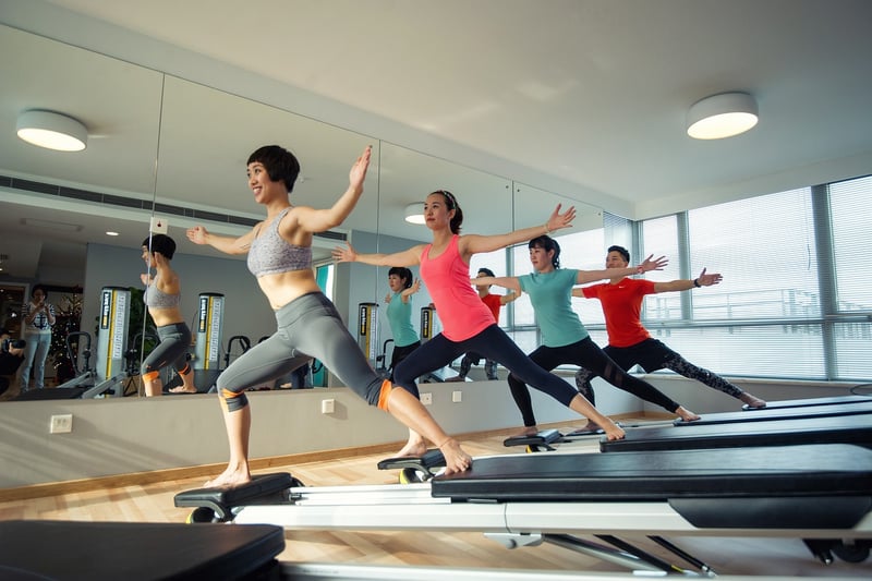 Pilates Barre Exercise